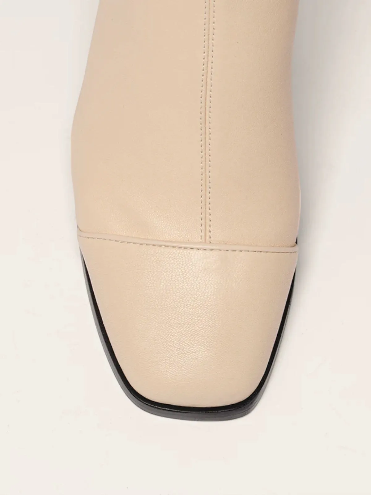 Aria Ankle Boots | White