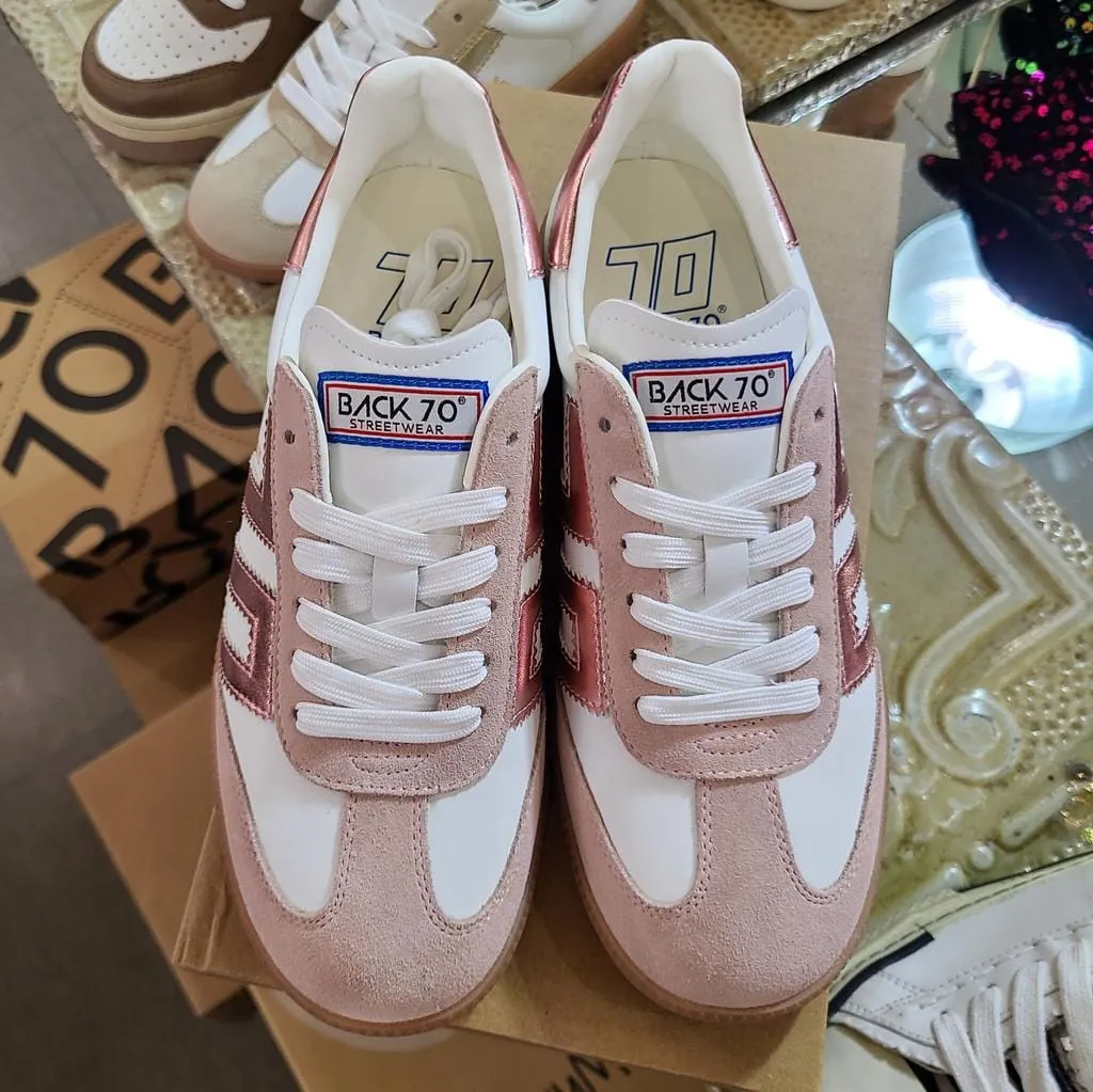 Back 70 Streetwear Cloud Sneakers in Pink
