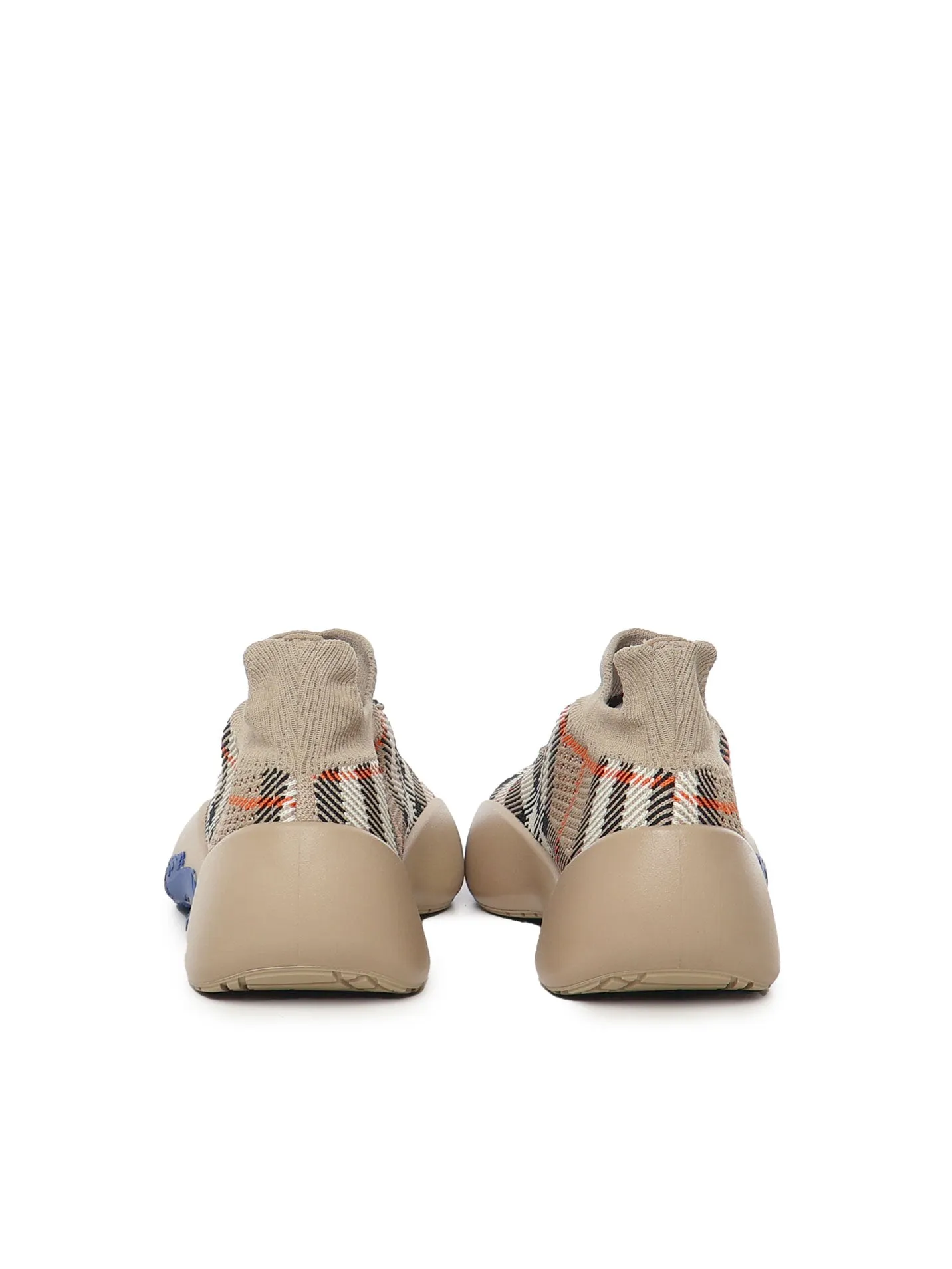 Beige Vintage Check Neptune Sneakers