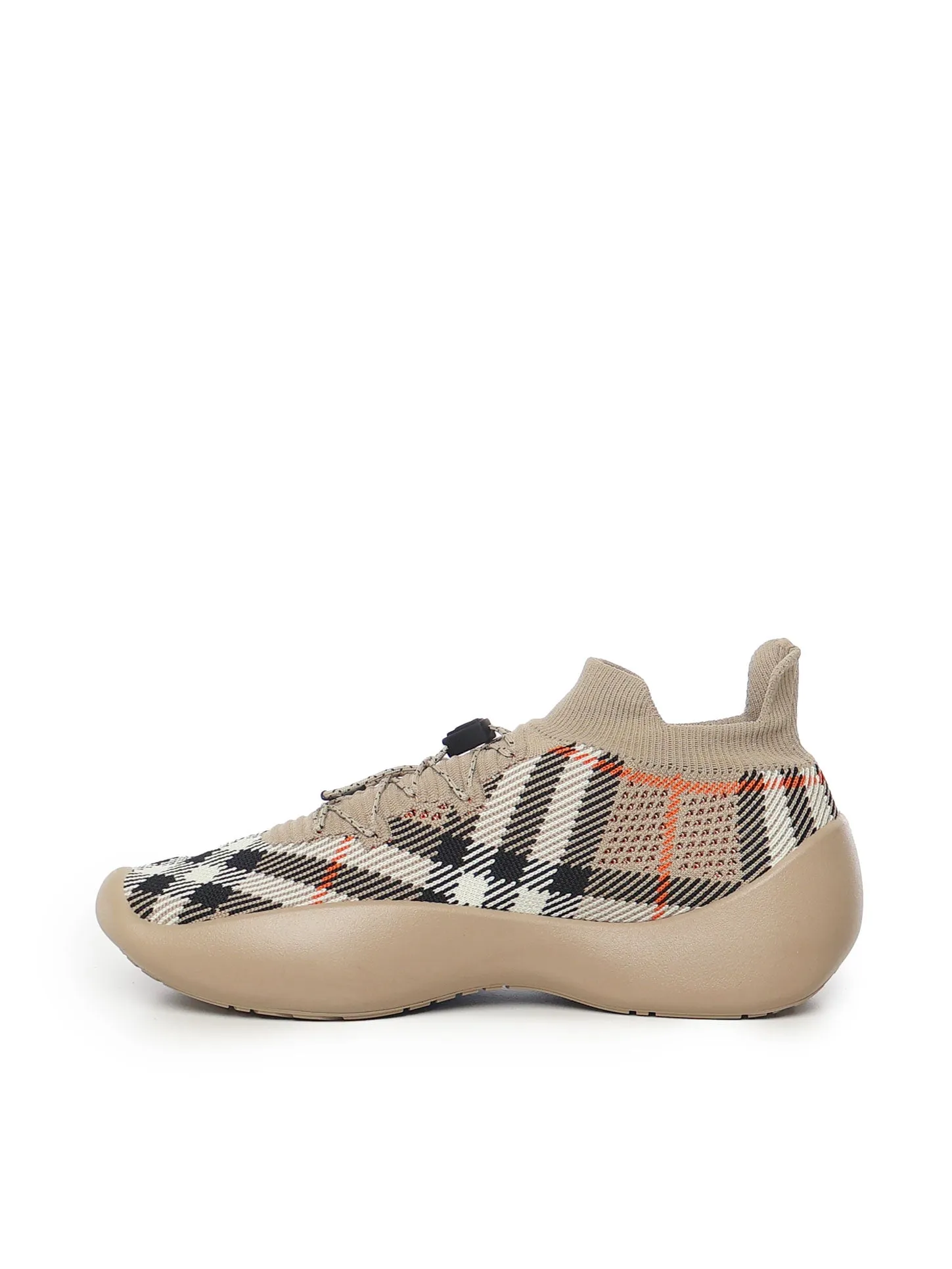 Beige Vintage Check Neptune Sneakers