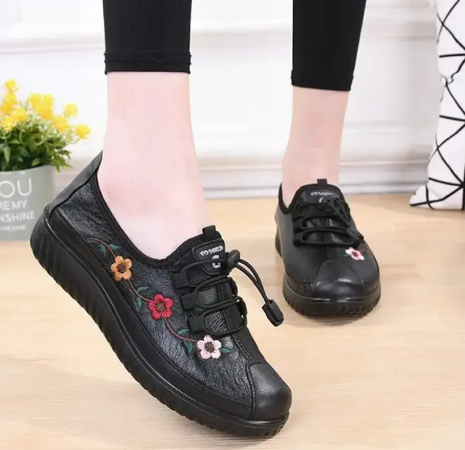 BRIELLE™ LEATHER SOFT ORTHOPEDIC WARM SNOW BOOTS