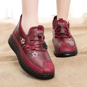 BRIELLE™ LEATHER SOFT ORTHOPEDIC WARM SNOW BOOTS