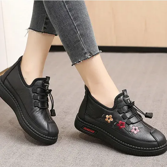 BRIELLE™ LEATHER SOFT ORTHOPEDIC WARM SNOW BOOTS