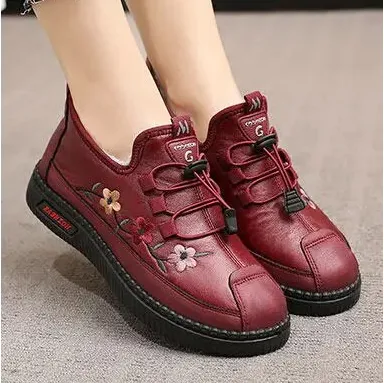 BRIELLE™ LEATHER SOFT ORTHOPEDIC WARM SNOW BOOTS