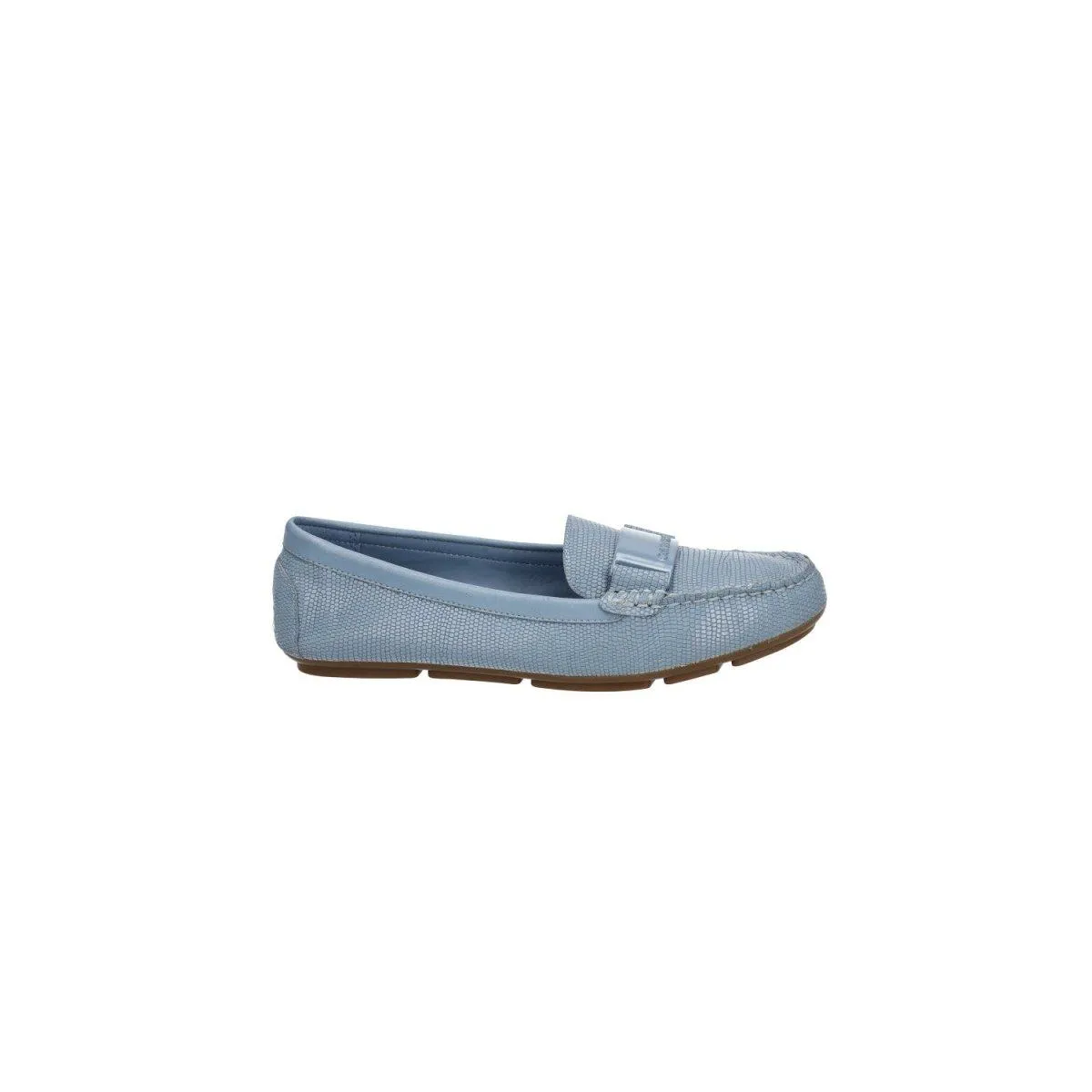 Calvin Klein Lisette Loafers Leather Blue Colour For Women