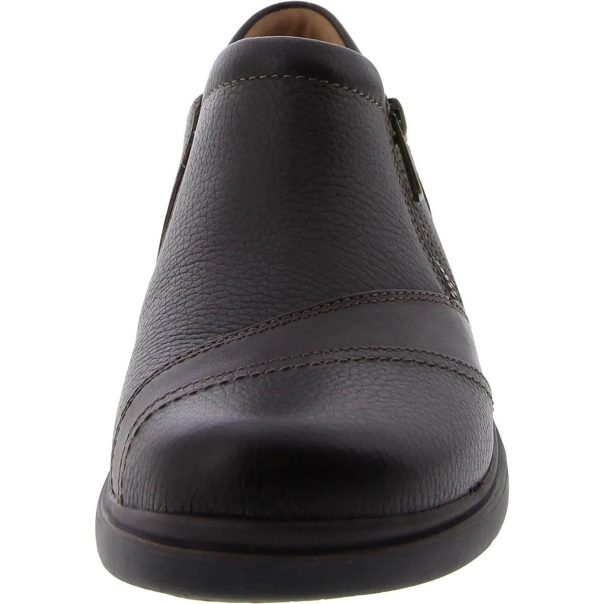Clarks Womens Certina Pure Leather Lifestyle Loafers