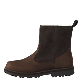 Courma Kid Warm Lined Boot Dark Brown