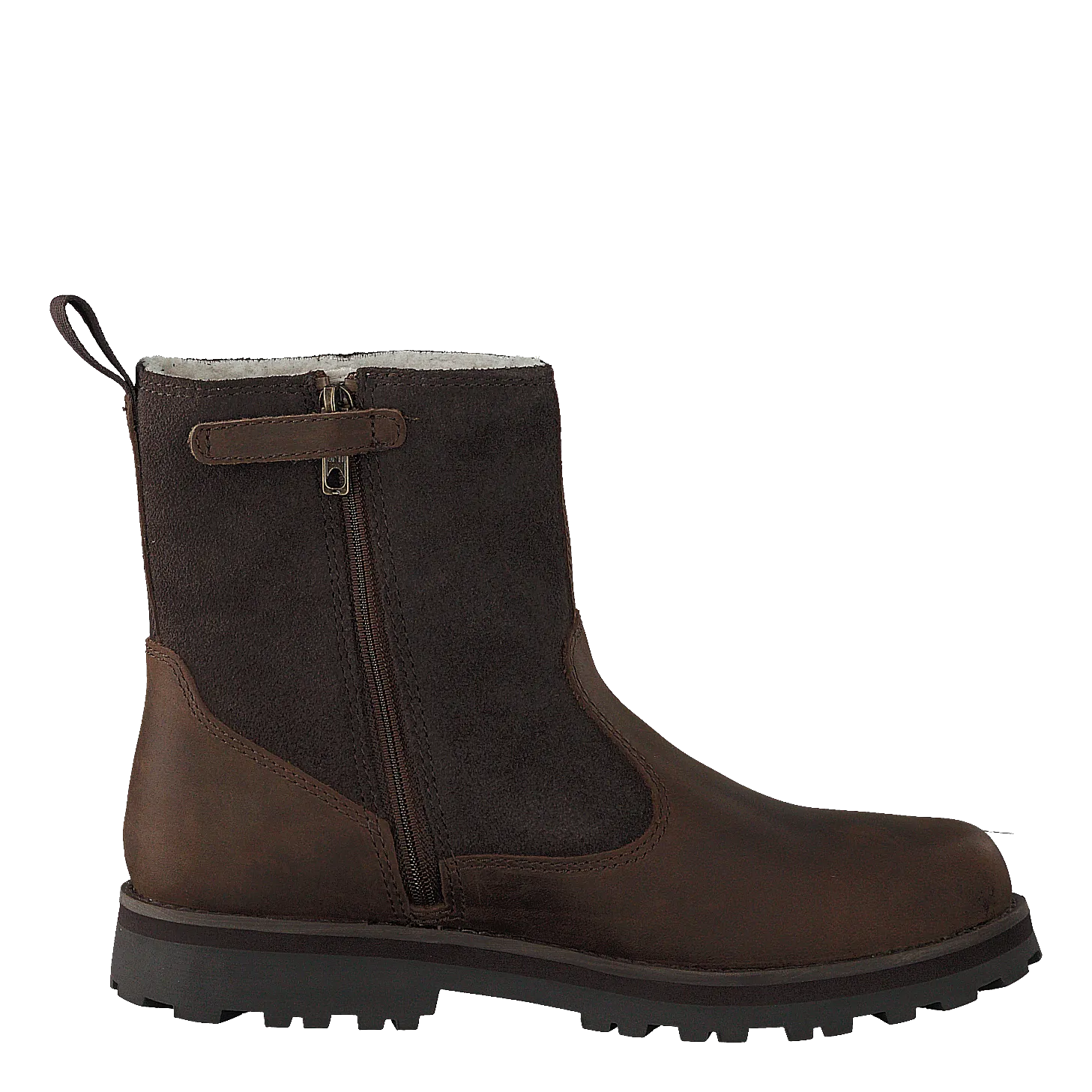 Courma Kid Warm Lined Boot Dark Brown