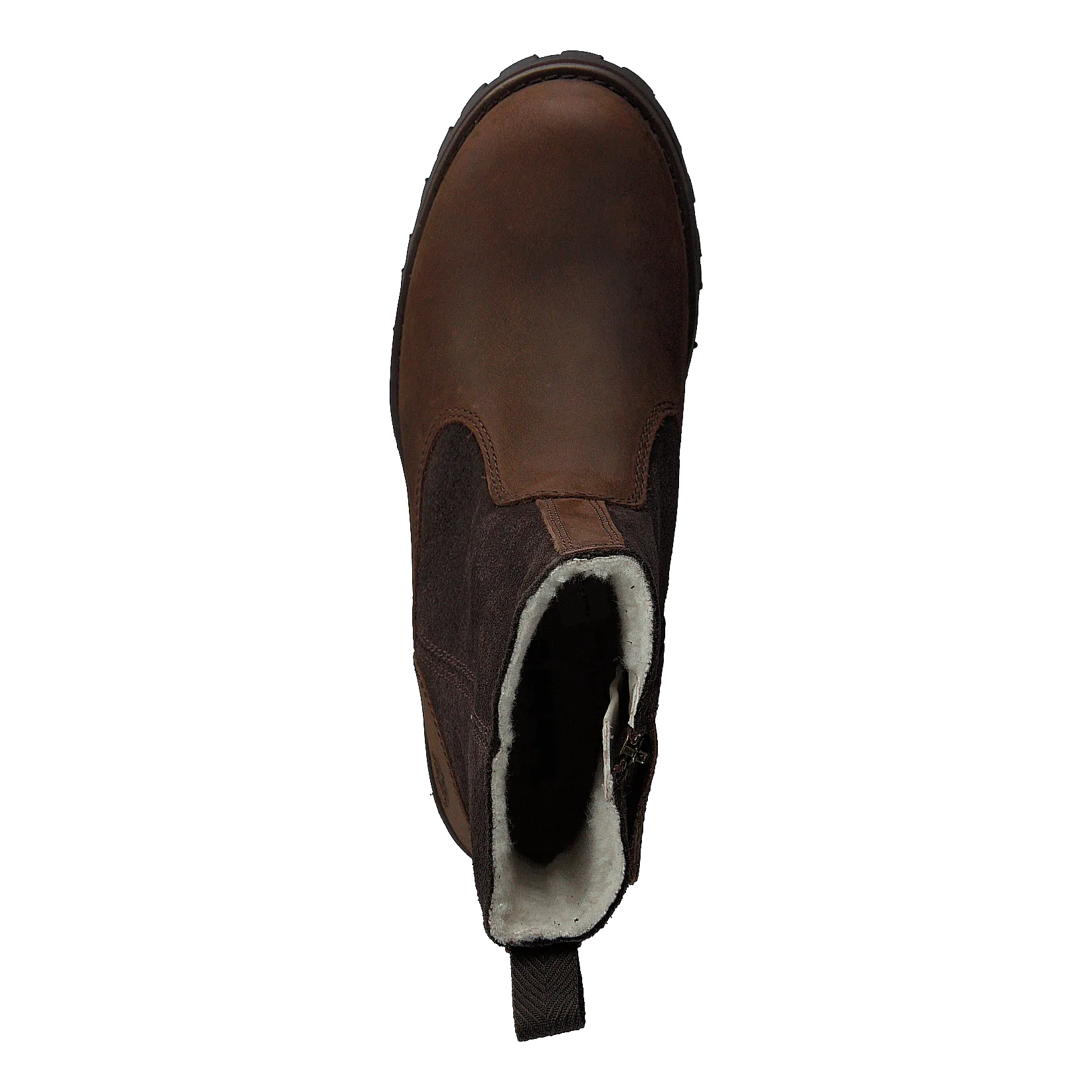Courma Kid Warm Lined Boot Dark Brown