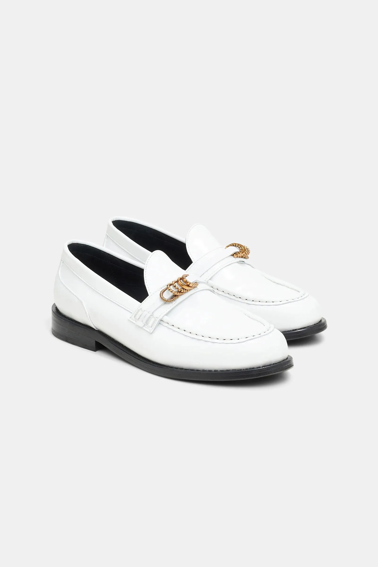 Dorothee Schumacher Modern Shine White Loafer