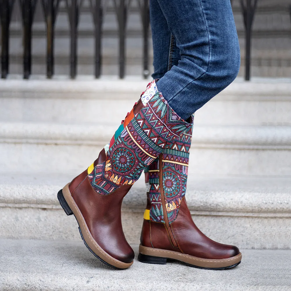 Fashion Women's Boots Bohemian Adjustable Women's Boots