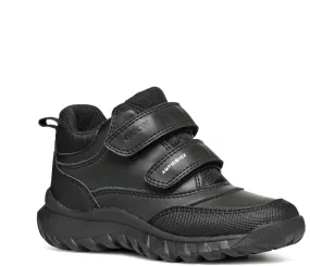 Geox Simbyos J46L0B OMEFU C999 Black Waterproof Velcro Ankle Boots