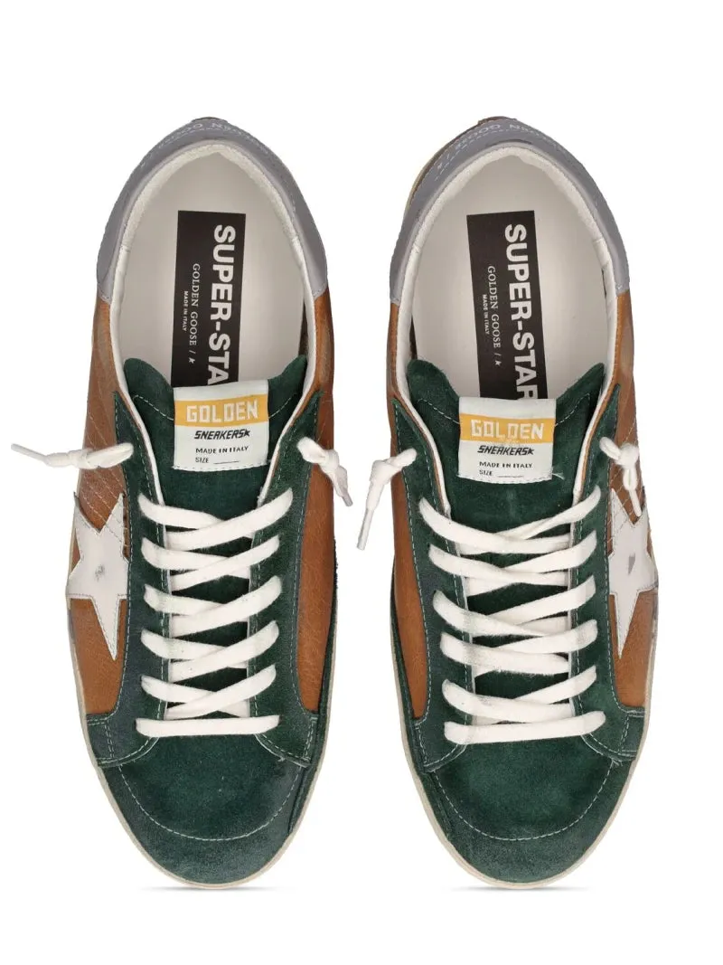 Golden Goose 20mm Super-Star Vintage Leather Sneakers