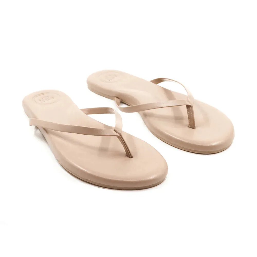 Indie Classic Thin Strap Sandal Latte