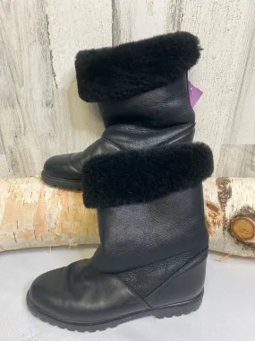 La Canadienne Size 7.5 Black Boots