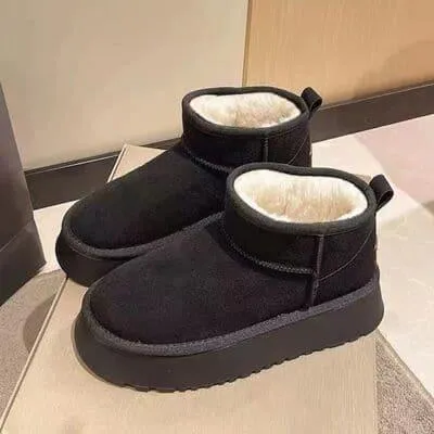 Lexi Fleece Lined Chunky Platform Mini Boots
