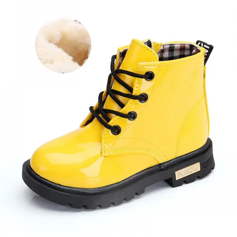 Non-Slip Kids' Fashion Boots -  Warm Shoes