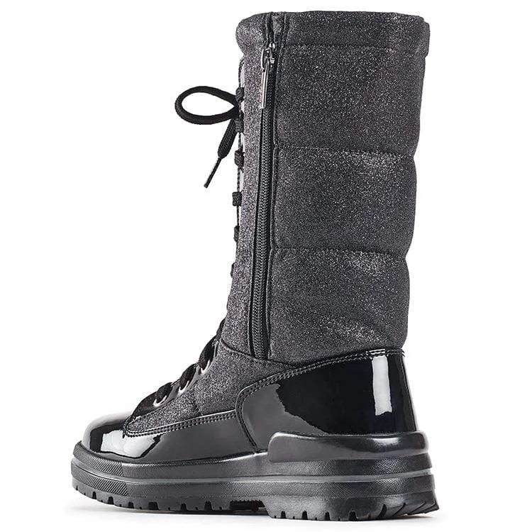 Olang Women's Glamour Winter Boots- Nero Lux