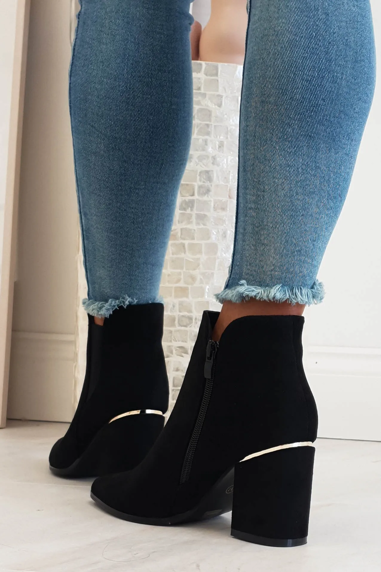 Piper Ankle Boots | Black