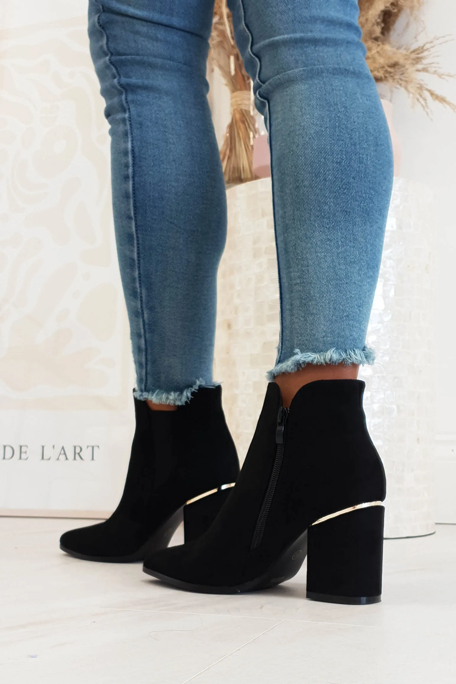 Piper Ankle Boots | Black