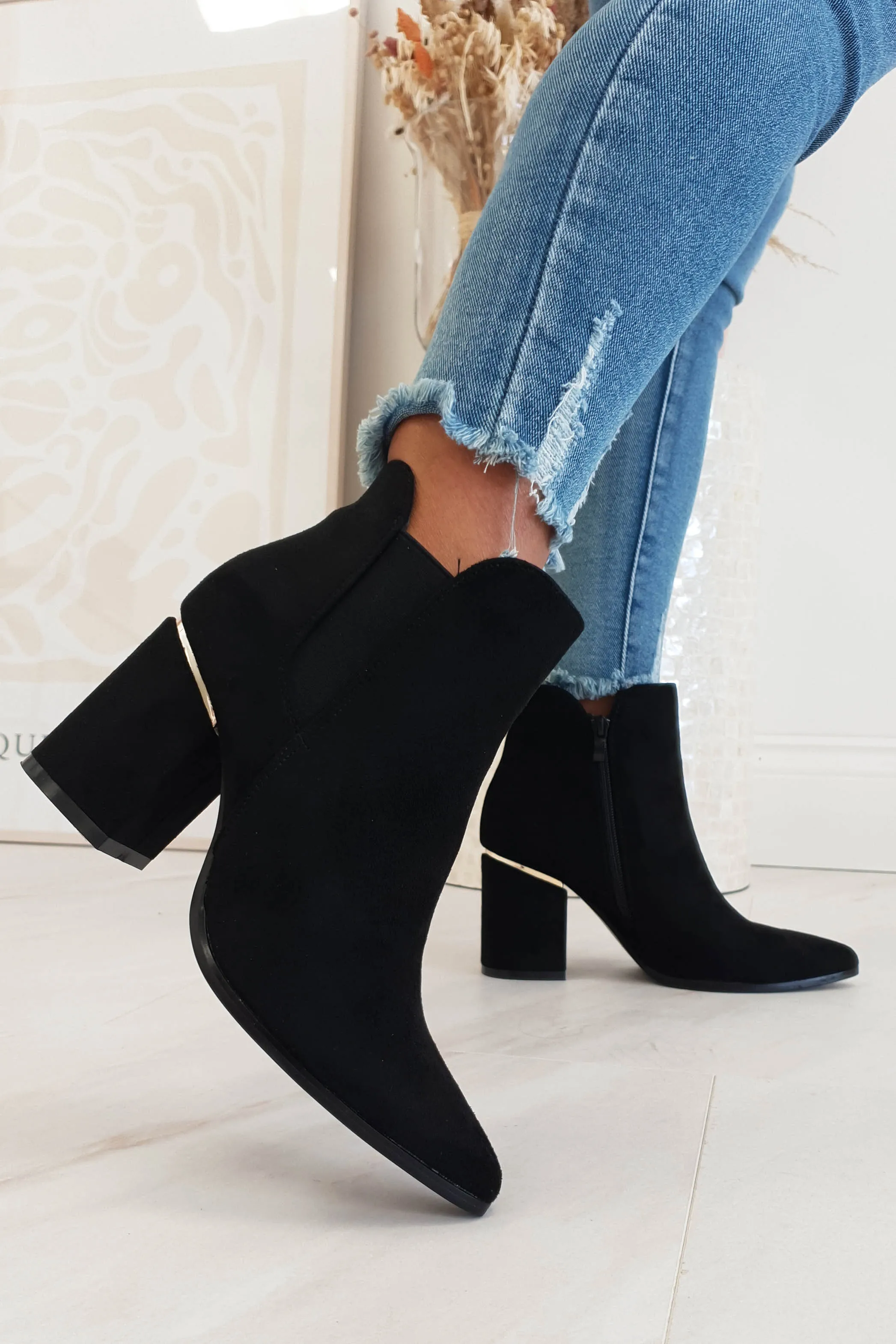 Piper Ankle Boots | Black