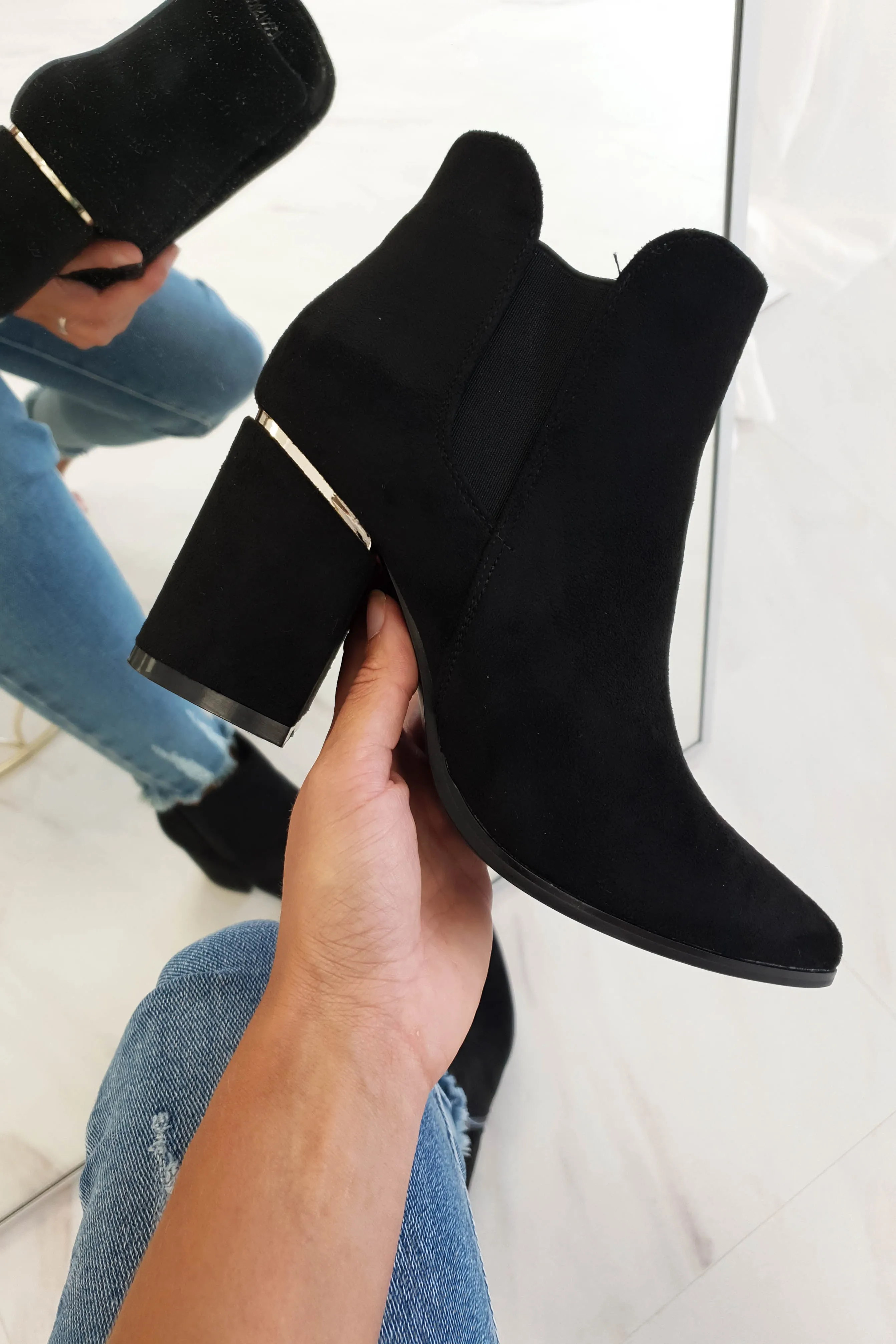 Piper Ankle Boots | Black