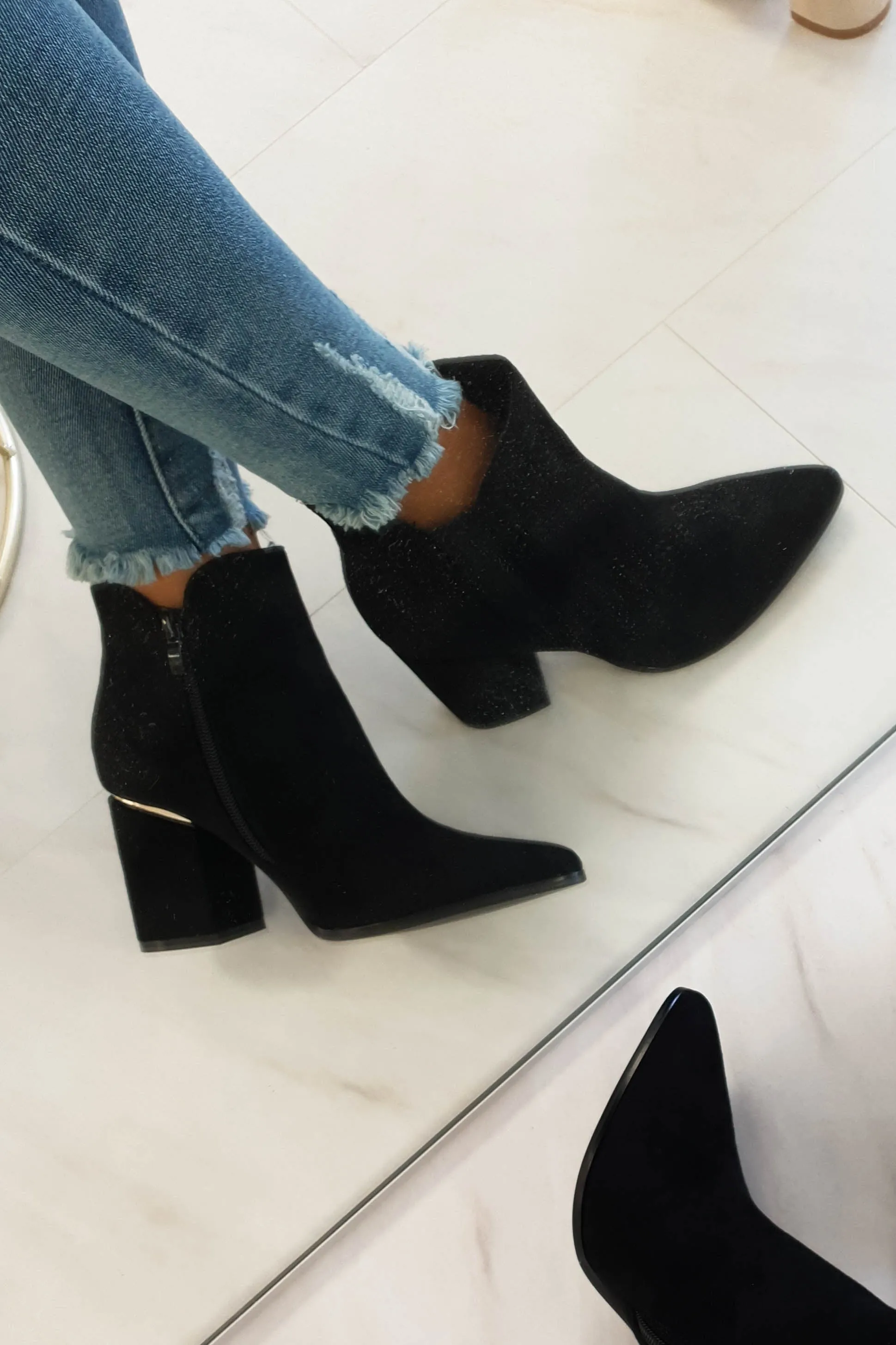 Piper Ankle Boots | Black