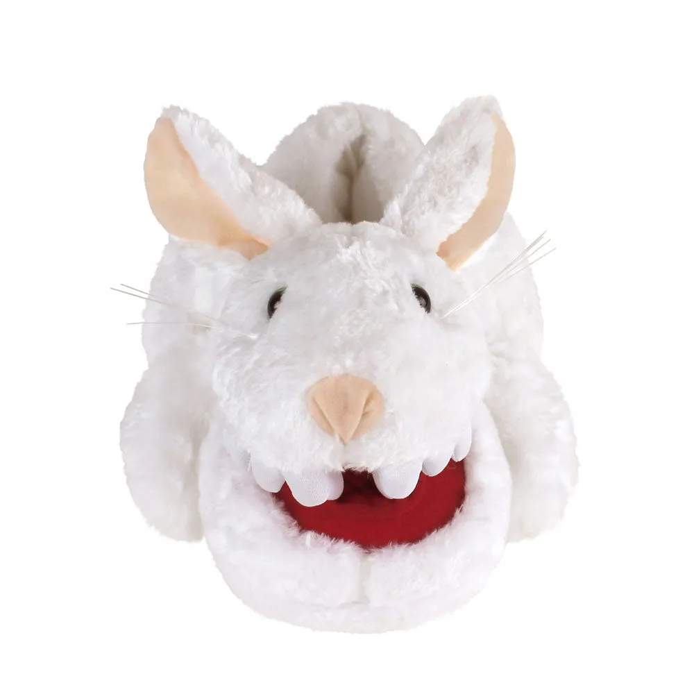 Plush Comfort Novelty Slippers JulesRoche Vicious Bunny Design