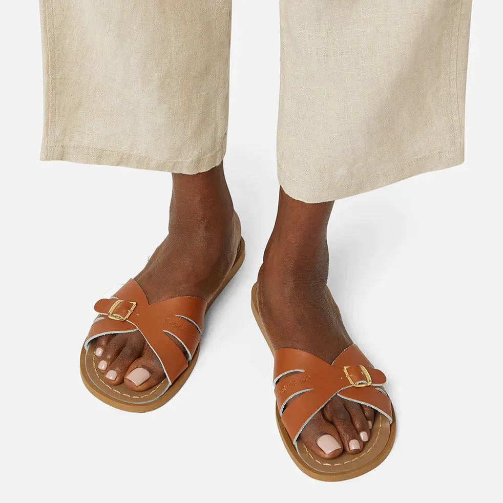 Salt Water | Classic Slide in Tan