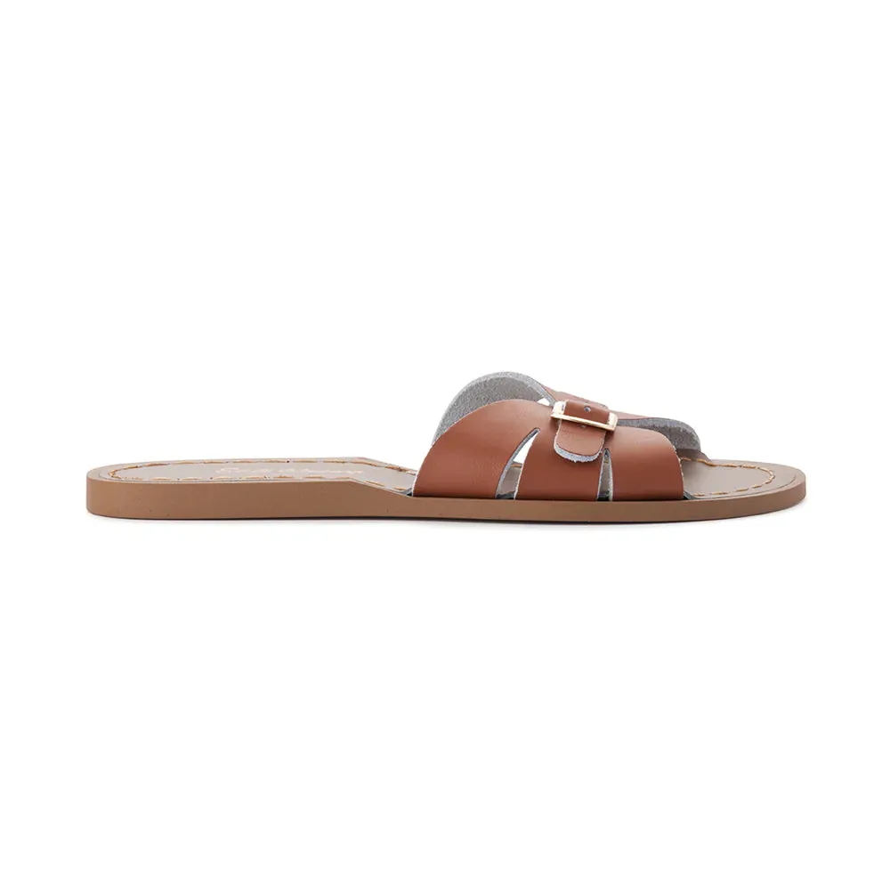 Salt Water Sandals - Adults Classic Slide Tan