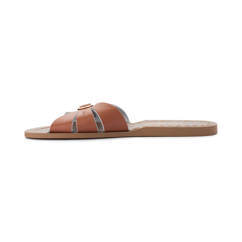 Salt Water Sandals - Adults Classic Slide Tan