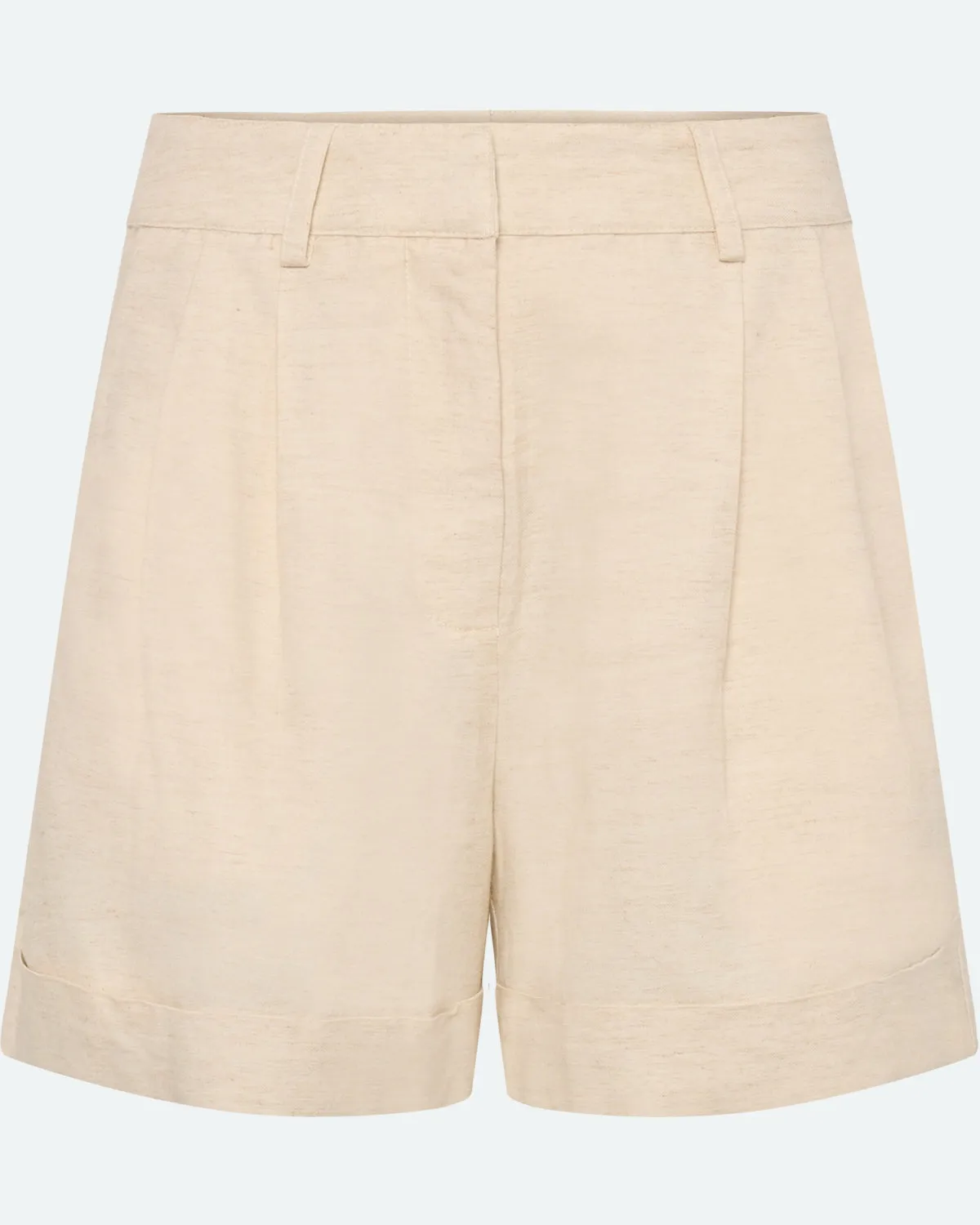 Selby linen shorts 4191 - Brown Rice