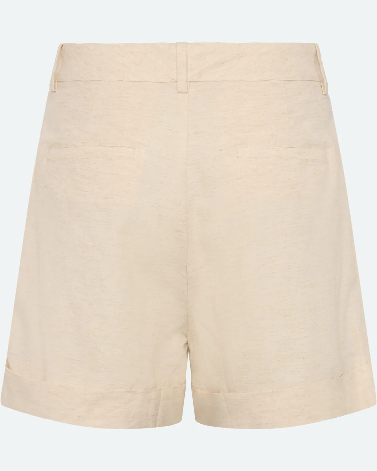 Selby linen shorts 4191 - Brown Rice