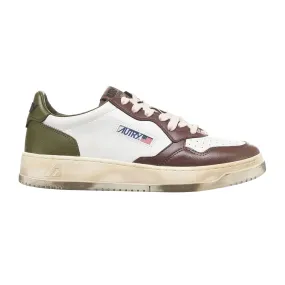 Sneakers Uomo Vintage inserti Marroni
