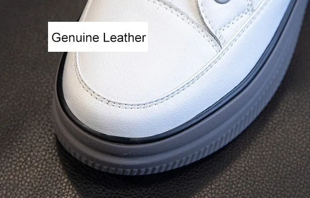 StreetStyle Sky-High: Platform Leather Sneakers 2023/2024