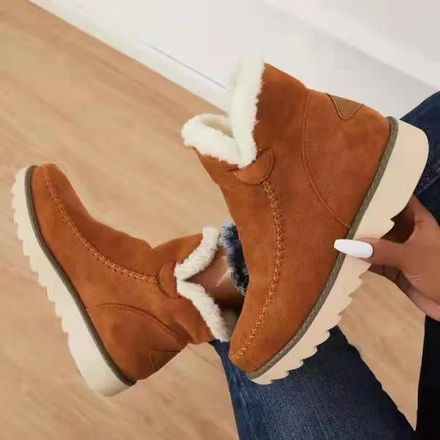 Thick Sole Warm Snow Boots