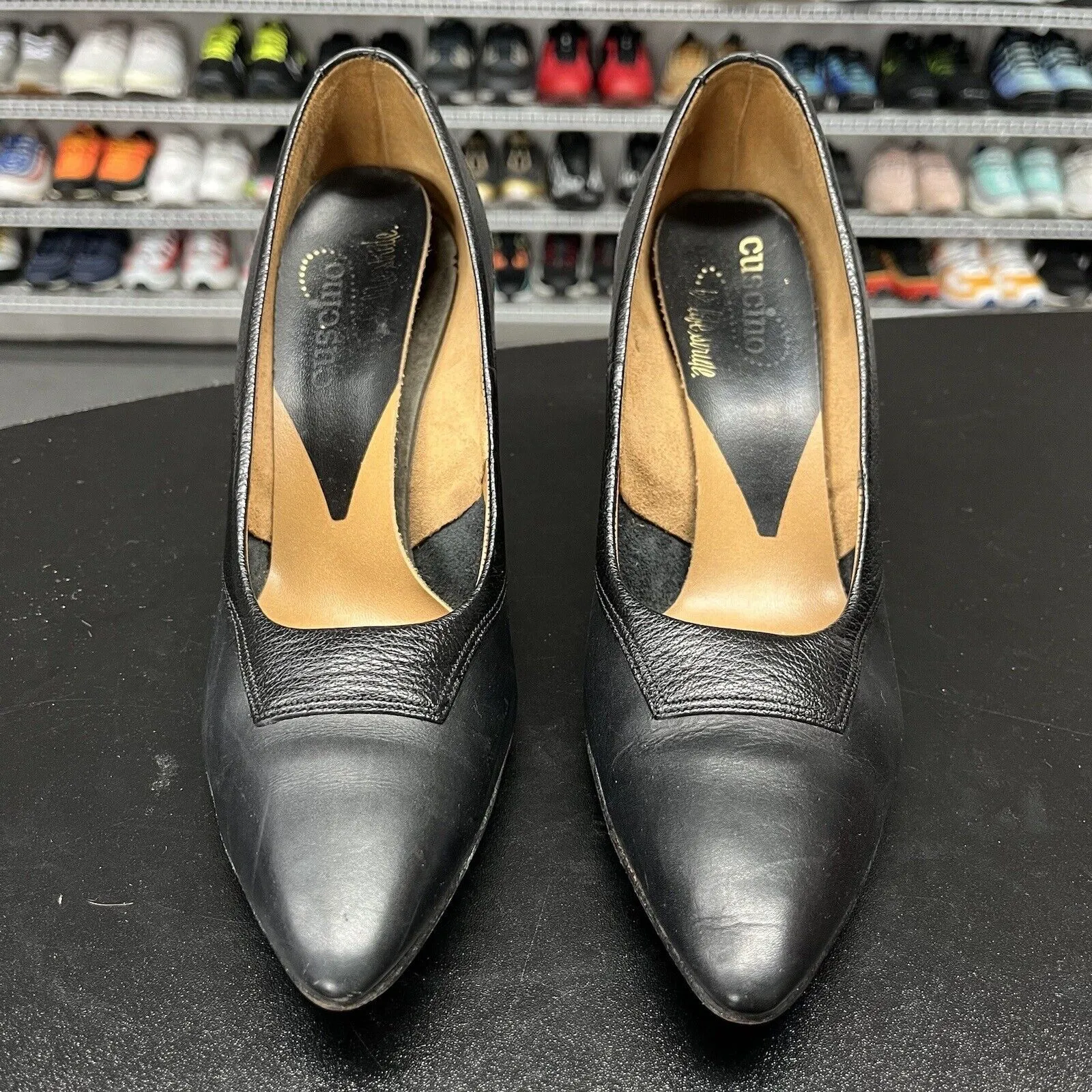 Vintage Cuscino By Life Stride Women's Black Heel Size 8