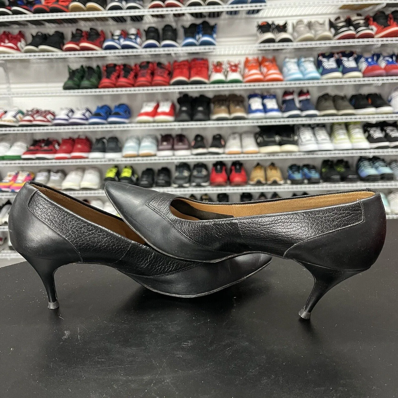 Vintage Cuscino By Life Stride Women's Black Heel Size 8