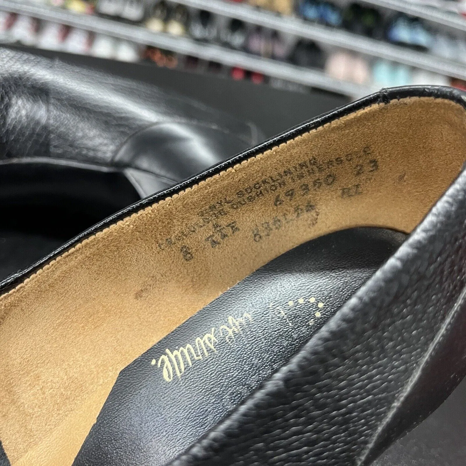 Vintage Cuscino By Life Stride Women's Black Heel Size 8