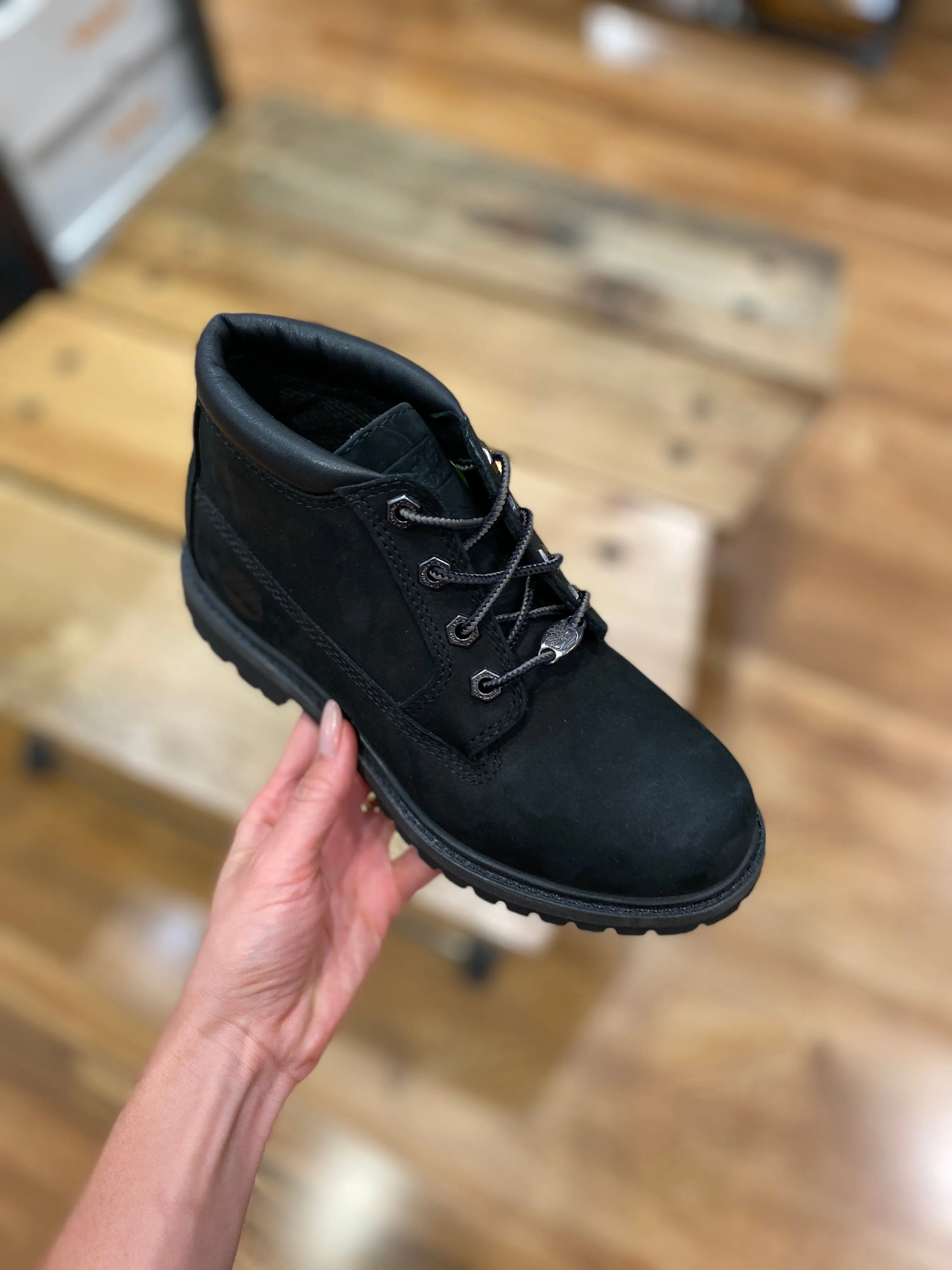Women's Nellie Warm Waterproof  - Black Nubuck
