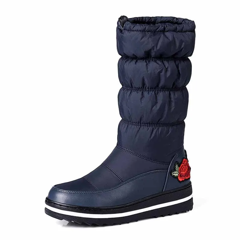 Womens Snow Boots Winter Boot Waterproof Warm Outdoor Sled Snow Boot